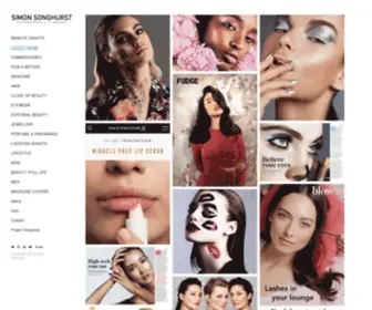 Simonsonghurst.com(Beauty Photographer London) Screenshot