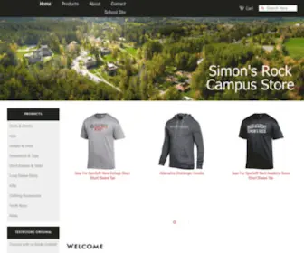 Simonsrockstore.com(Simon's Rock Campus Store) Screenshot