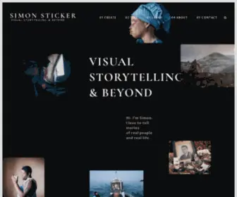 Simonsticker.com(Visual Storytelling & Beyond) Screenshot