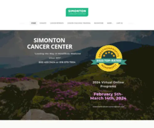Simontoncenter.com(Simonton Cancer Center) Screenshot