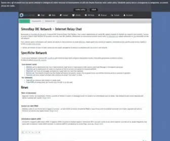 Simosnap.com(SimosNap IRC Network) Screenshot