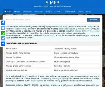 SiMP3S.app(Bajar Mp3) Screenshot