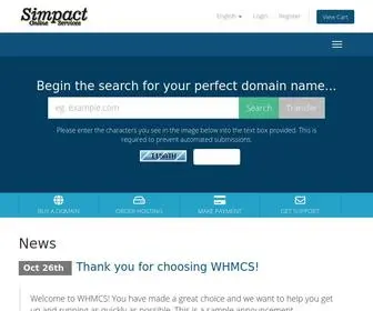 Simpact.co.in(Portal Home) Screenshot