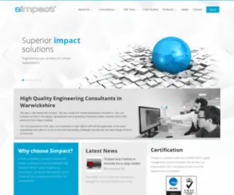 Simpact.co.uk(Simpact) Screenshot