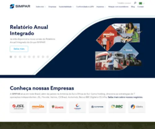 Simpar.com.br(Home) Screenshot