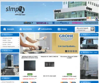 Simpaticaret.com(Simpa Ticaret :: Elektronik Mağaza 2016) Screenshot