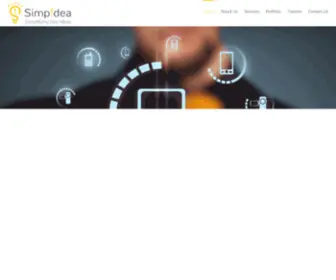 Simpidea.com(Simplifying Your Idea) Screenshot