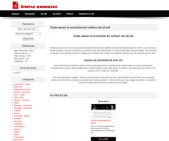 Simple-Annuaire.fr(Simple annuaire) Screenshot