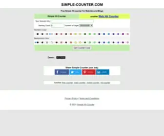 Simple-Counter.com(Simple hit counter) Screenshot