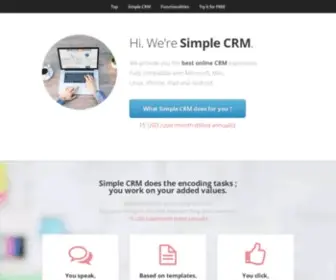 Simple-CRM-Online.in(Simple CRM Online) Screenshot