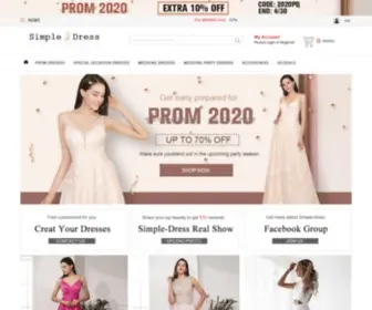 Simple-Dress.com(Prom Dresses) Screenshot