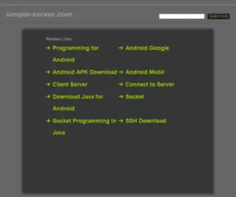 Simple-Server.com(嘉兴居辗娱乐有限公司) Screenshot