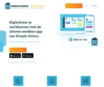 Simple-Simon.net(Werkbonnen App) Screenshot