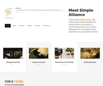 Simplealliance.com(Top Digital Branding Agency & Marketing Agency Nairobi) Screenshot