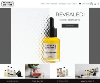 Simpleasthat.com.au(Vegan Skincare) Screenshot