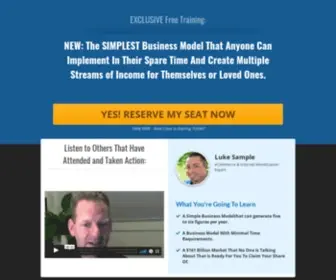 Simplebizplan.com(Simple Business Model That Anyone Can Implement) Screenshot