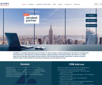 Simplebu.com(CRM) Screenshot
