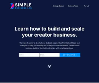 Simplebusinesslab.com(Simple Business) Screenshot