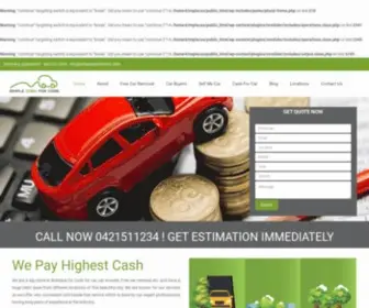 Simplecashforcar.com(Instant Cash For Cars) Screenshot