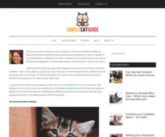 Simplecatguide.com(simplecatguide) Screenshot