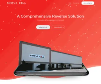 Simplecellinc.com(Simple Cell) Screenshot