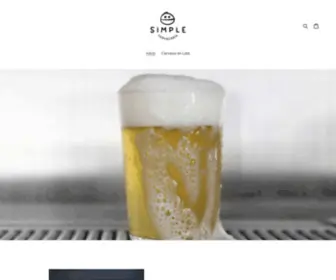 Simplecerveceria.com(Simple Cervecería) Screenshot