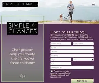 Simplechanges.biz(Simple Changes) Screenshot