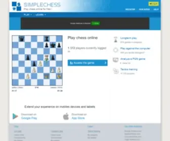 Simplechess.com(Play chess online for free) Screenshot