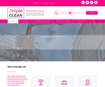 Simpleclean.uk(Commercial & Residential Building Cleaning Specialist) Screenshot