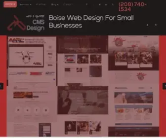 Simplecmsdesign.com(Boise Web Design) Screenshot