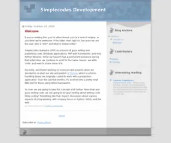 Simplecodes.com(Simplecodes) Screenshot