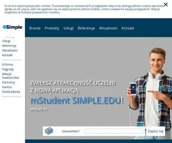 Simple.com.pl(SIMPLE S.A) Screenshot