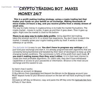 Simplecryptotrading.com(Crypto Trading Bot That Makes Daily Profits) Screenshot