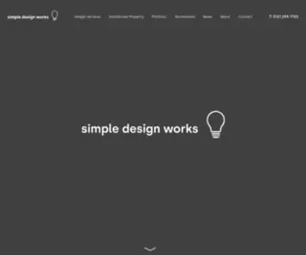 Simpledesignworks.co.uk(Simple Design Works) Screenshot