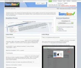 Simpledesk.net(Simpledesk) Screenshot