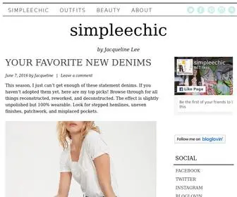 Simpleechic.com(By Jacqueline Lee) Screenshot