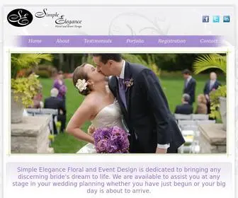 Simpleeleganceflowers.com(Simple Elegance) Screenshot