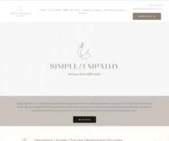 Simpleempathykc.com(Simple Empathy KC) Screenshot
