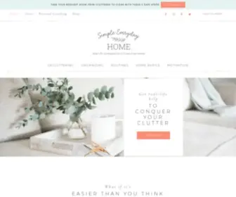 Simpleeverydayhome.com(Simple Everyday Home) Screenshot