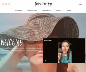 Simplefaceyoga.com(Face Yoga) Screenshot