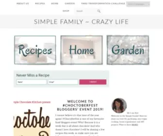 Simplefamilycrazylife.com(Simple Family) Screenshot