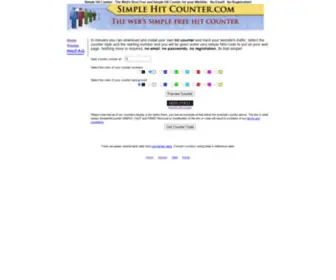 Simplehitcounter.com Screenshot