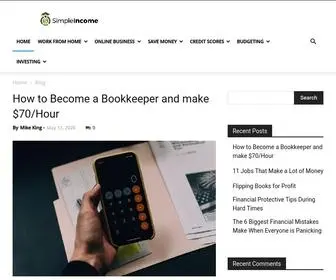 Simpleincome.com(Simple Income) Screenshot