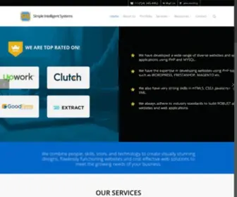 Simpleintelligentsystems.com(Professional Web Development Company) Screenshot