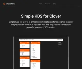 Simplekdsforclover.com(Simple KDS for Clover) Screenshot