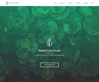 Simpleleafstudio.com(Simple Leaf Studio) Screenshot