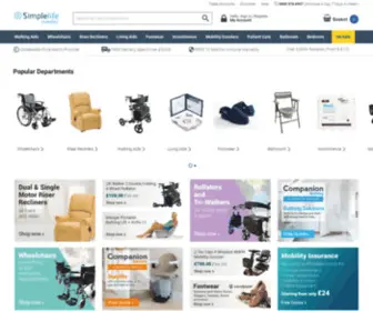 Simplelifemobility.co.uk(Buy Wheelchairs) Screenshot