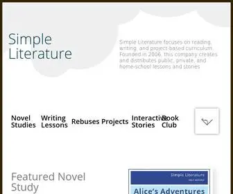 Simpleliterature.com(Simple Literature) Screenshot