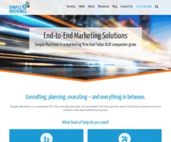 Simplemachinesmarketing.com(Simple Machines) Screenshot