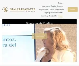 Simplementetrading.com(Simplemente Trading) Screenshot